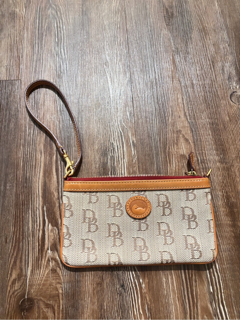 Dooney & Bourke Monogram Wristlet Bag